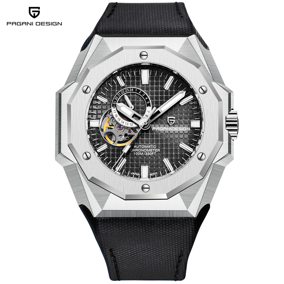 PAGANI DESIGN PD YS010 Men Automatic Watch  Men Mechanical Wristwatch NH39A Movt Stainless steel sapphire glass Clock
