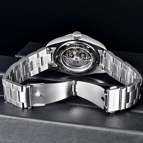 BENYAR BY 5185 Automatic Watch  Mens Watches Top Brand Luxury 39MM Mechanical Wristwatch 100m Waterproof  For Men Watch
