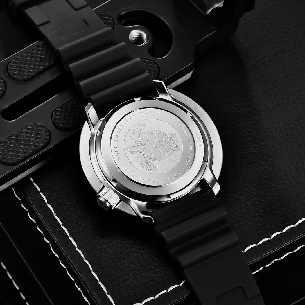 PAGANI DESIGN PD1695 Men's Automatic 42MM Wristwatch 300M Diving Mechanical Wristwatch Luxury Sapphire Glass Ceramic Ring Men's Wristwatch
